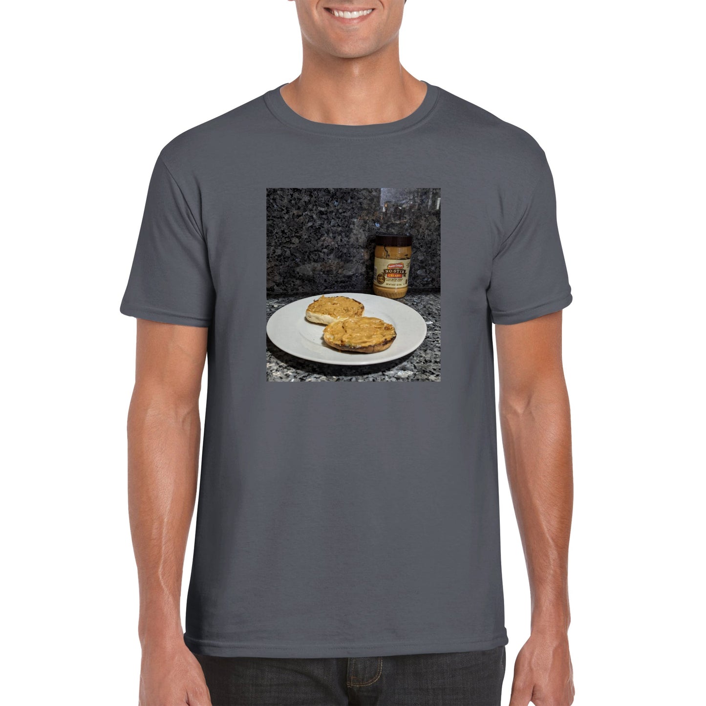 PB and English Muffin Crewneck T-shirt