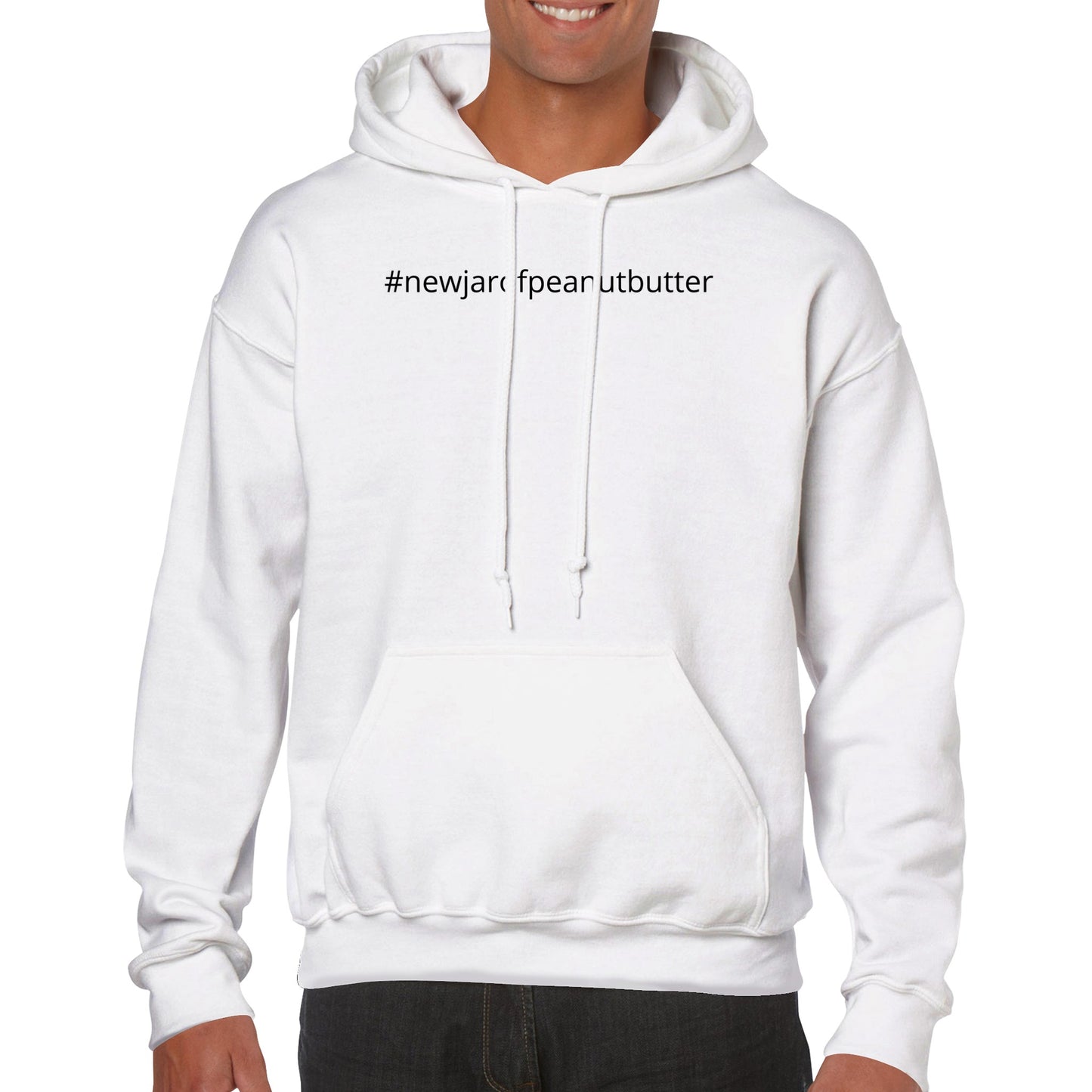 #newjarofpeanutbutter Classic Unisex Pullover Hoodie