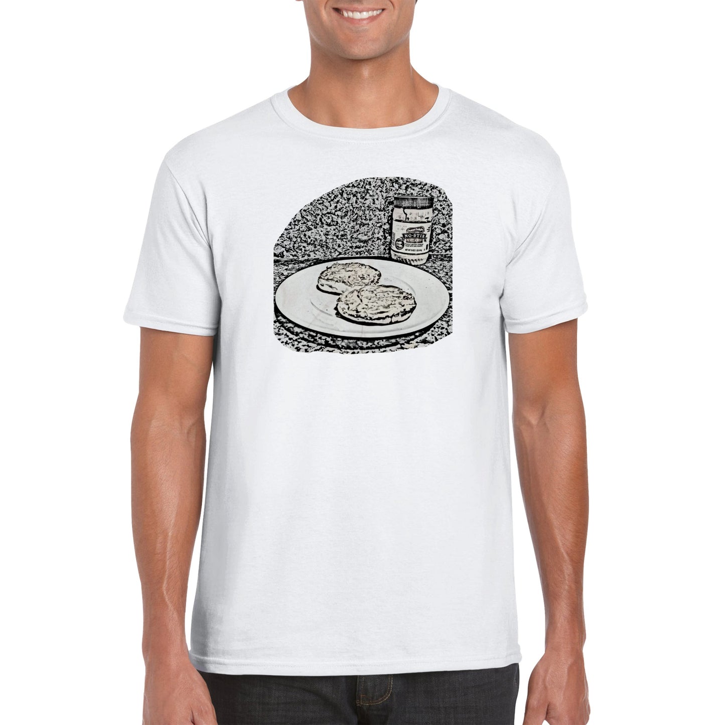 Charcoal Peanut Butter and English Muffin Classic T-shirt