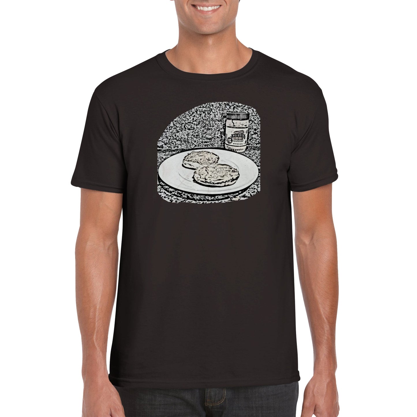 Charcoal Peanut Butter and English Muffin Classic T-shirt