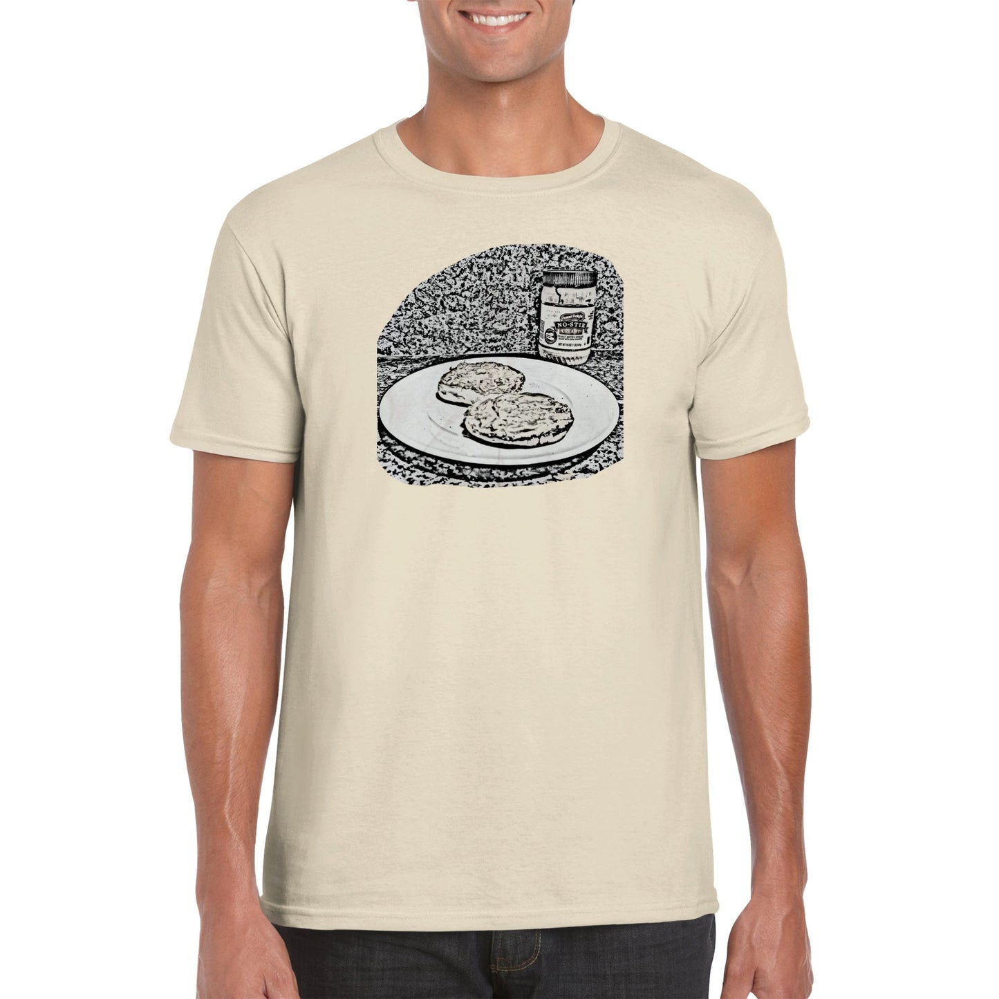 Charcoal Peanut Butter and English Muffin Classic T-shirt