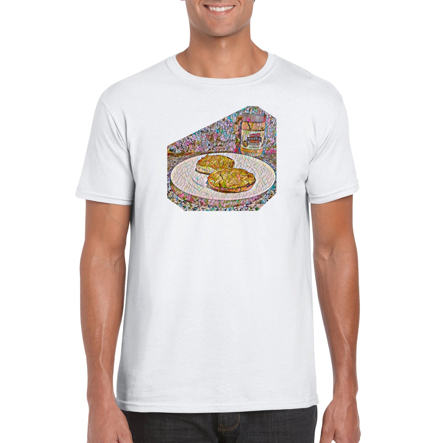 Mosaic Peanut Butter and English Muffin Classic T-shirt