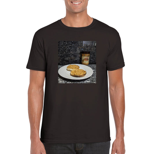 PB and English Muffin Crewneck T-shirt