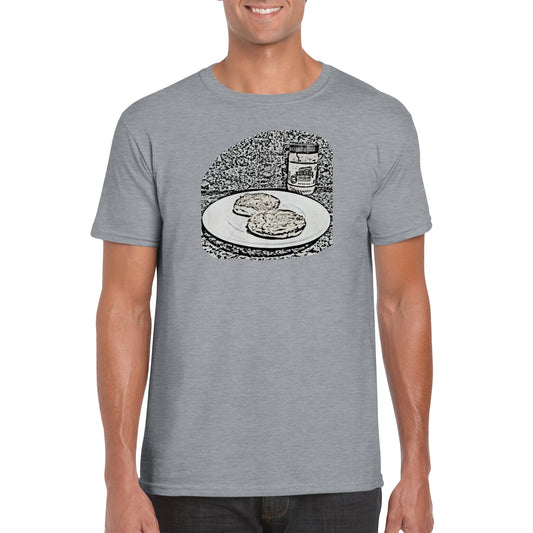 Charcoal Peanut Butter and English Muffin Classic T-shirt