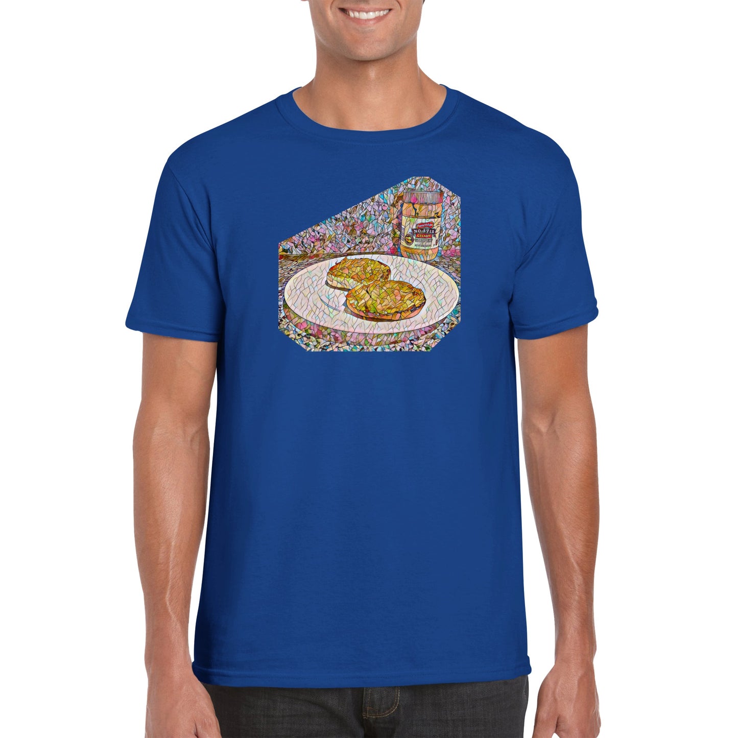 Mosaic Peanut Butter and English Muffin Classic T-shirt